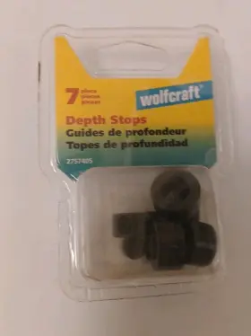 2757405 Wolfcraft Depth Drill Stop Set 7 Pieces #2757405