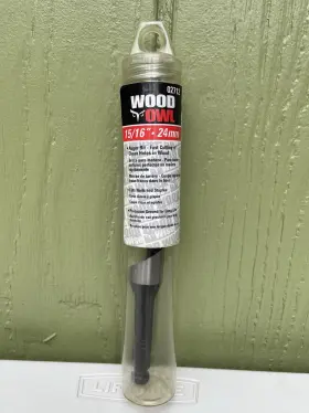 02712 Wood Owl New 15/16 Inch X 7-1/2 Fast Cutting Auger Bit Japan Made 24mm