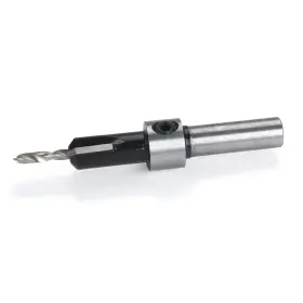 Jm-ct1802 Woodriver 7/64 Inch X 3/8 Carbide-tipped Countersink Set With Brad Point Pilot