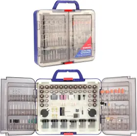 W004717ae Workpro 476pcs Rotary Tool Accessories Kit Bits For Easy Black