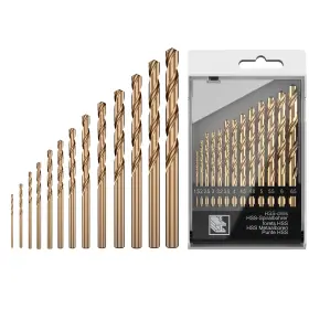 Wrightus 726084155688 13 Pcs Metric M35 Cobalt Steel Twist Drill Bit Set Hss Extremely Heat Resistant