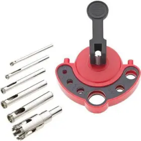 Wsi 789611077556 Glass Tile Granite Mirror Drilll Bit Drilling Jig