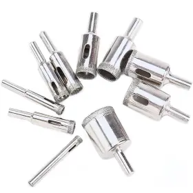 Xfh 445027964950 Diamond Drill Bits For Glass 10pcs Bit Ceramic Marble Cutting