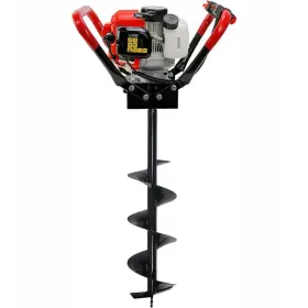 1-man Xtremepowerus 840166531631 55cc Post Hole Digger With 8 Inch Bit