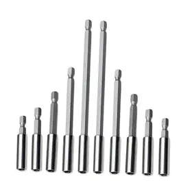 Yarr Store 700961424364 10 Pcs Magnetic Drill Extension Bit Holder 1/4 Inch Hex Shank Quick Release