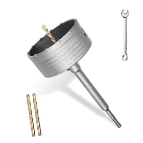 Yeuttyx 765154339412 160mm Concrete Hole Saw With 200mm Sds Plus Shank And Tungsten Alloy Teeth 6