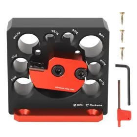 Gear0k357t2zes Yosoo Health Gear Dowel Jig Maker Imperial 8 Holes Adjustable Kit