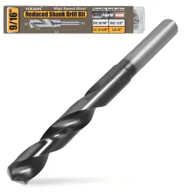Rtt0004 Yuearn 9/16 Inch Cobalt Drill Bit For Metal - M35 Titanium Aluminum