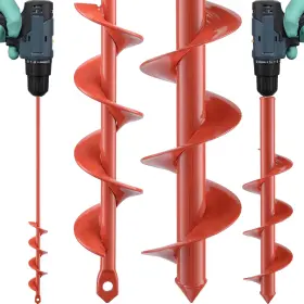 4429402 Yueinqio Auger Drill Bit For Planting Set Of 2 1.6 X 16.5 And 3.5 16 Inch Garden