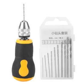 Cimenn-gzp-4210467 Yuyte 10pcs Precision Mini Hand Drill Bits Manual Tool For Wood Diy Jewelry Model Use