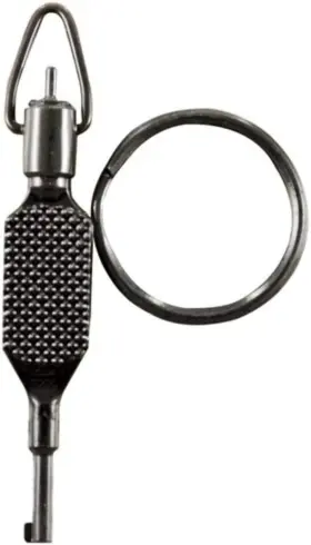 Zt-9p Zak 696735704117 Tool Flat Knurled Swivel Key Black Original Version