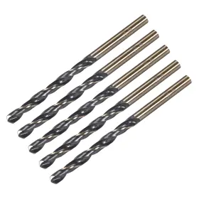 4341 Zaplyte 041814716954 5pcs Straight Shank Twist Drill Bits 4.5mm Hss With
