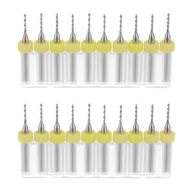 Zaplyte 601968765705 20pcs Tungsten Carbide Pcb Drill Bits 1.2mm For Cnc Engraving Print