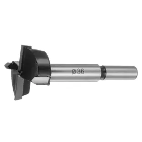 Zaplyte 617662483982 36mm 1-7/16 Inch Forstner Bit Opener For Woodworking Drilling Carbide Tipped Black