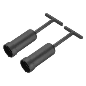 Zaplyte 641832934349 2pcs G9 Socket Ring Removal Tool Light Replacing Accessories 123mm Black