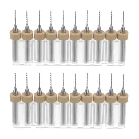 Zaplyte 649603668875 20pack 0.8mm Carbide Cnc Engraving Circuit Board Micro Pcb Drill Bits