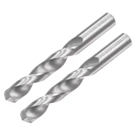 Zaplyte 655692106181 2pcs 5.5mm C2/k20 Tungsten Carbide Straight Shank Spiral Flutes Twist Drill Bits