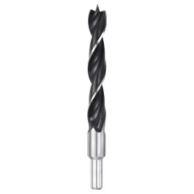 Zaplyte 656320894586 Brad Point Drill Bits Dia 15mm/0.6 Inch 45# Steel Round Shank 150mm