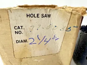 Zaplyte 714998308672 2-13/16 Inch 71mm Bi-metal Hole Saw For Cutting Aluminum Copper Iron Zinc