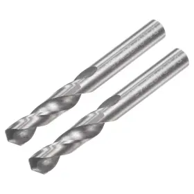 Zaplyte 724708326414 2pcs 4.8mm C2/k20 Tungsten Carbide Straight Shank Spiral Flutes Twist Drill Bit