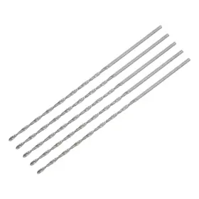 Zaplyte 724708390255 5pcs 1.4mm Mini Twist Drill Bits High-speed Steel Extra Long Bit 70mm