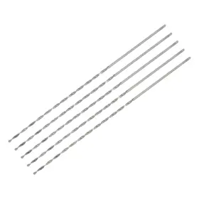 Zaplyte 724708391030 5pcs 1mm Mini Twist Drill Bits High-speed Steel Extra Long Bit 80mm