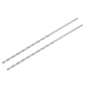 Zaplyte 724708686518 2pcs High Speed Steel Extended Twist Drill Bits 3.5mm Dia. 160mm Length