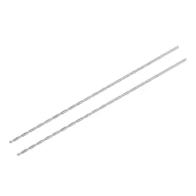 Zaplyte 724708686532 2pcs High Speed Steel Extended Twist Drill Bits 2mm Dia 200mm Length