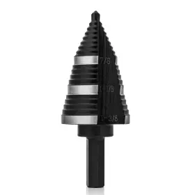Zelcan Sdbkl3501 1pc M2 Step Drill Bit Faster Drilling 3/16 To 13/8 Inch Professional Un