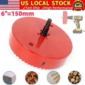 R-43007 Ziss 6 Inch 150mm Hole Saw Blade Bi Metal Speed Slot Corn Boards Drilling Cutter