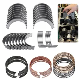 Zosany Ffb0022-c Piston Ring Kit With Connecting Rod And Cb663a Main Bearings For Chevy Ls Gen