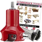 Tenon Cutter Kit Log Furniture, 1.5" & Forstner Bit, Home Series Powd New. Price: $186.69.