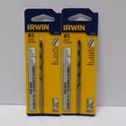 Lot Of 2 Irwin #6 Wire Gauge Drill Bit 81106 For Precise Holes New. Price: $11.99.
