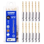 1/8 Hex Shank Drill Bits 12 Pcs Hss Titanium With Quick Change New. Price: $39.99.