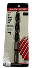 Black & Decker 1/2 High Speed Steel Drill Bit Precision Ground Edge Hole New. Price: $10.79.