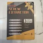 Thosaf Screw Extractor 6 Bit Set, Brand New Sealed Packaging. Price: $12.99.
