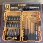 Dewalt Tough Grip Rapid Load 27-PIECE Screwdriver Drill Bit Set DW2504TG -- New. Price: $19.50.