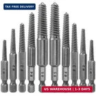 Wolfride 10PCS Broken Screw Extractor Set, Stripped Remover Drill Bit Kit New. Price: $16.24.