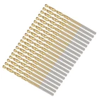 Metallixity Drill Bit 5/64 20PCS, 4241 High-speed Steel Straight Shank Titani... New. Price: $10.02.