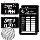 Lesnala 2 Sets Business Hours (9.84 X 6.3) Inch, (13.8 9.4) Black New. Price: $16.53.