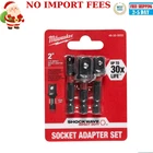 Shockwave Impact Duty 1/4 In. Hex Shank Socket Adapter Set (3-PIECE) New. Price: $27.07.