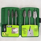 Greenlee 34AR-6 6-PIECE 3/8" 1" Self-feeding Spade Bit Set, Use For 1/4 Drills New. Price: $37.99.