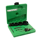 Greenlee 889 Plumber Hole Saw Kit, Bi-metal, 10 Pcs. New. Price: $103.99.