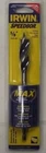 Irwin 3041002 Speedbor Max 5/8" 6" Triflute Bit - 1/4" Drive New. Price: $10.00.