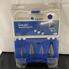 Lenox 1/8 To 1", Oxide Finish, Hss Step Drill Bit Set 3 Piece, Split Point, S... New. Price: $124.99.