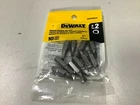 Dewalt Square Recess Bit Tips DW2202B10 Pack New. Price: $7.95.