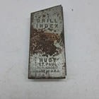 Vtg Craftsman Drill Index Bits 1/16 - 1/4" Metal Storage Box Hout Usa Incomplete Used. Price: $11.95.