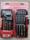 Milwaukee Universal Quik-lok Drill And Drive Set 21PC #48-32-0321 New. Price: $19.95.