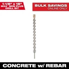 Milwaukee 1-1/8 In. X 18 4-CUTTER Sds-plus Carbide Drill Bit Used. Price: $39.95.