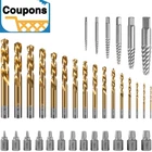 11135ZR 35PIECE Master Screw Extractor Drill Bit Set Bolt Stud Automotive Remove New. Price: $149.02.